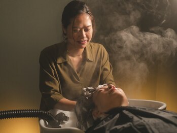 コルザヘア(Colza.hair)の写真/半個室で極上リフレッシュ！スチーマー×アロマヘッドスパで心解きほぐすひとときを