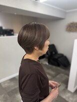 カーキ 甲府(khaki)&nbsp;白髪ぼかし×ショートスタイル