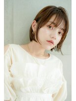 ヘアーズ ベリー 香椎店(hairs BERRY)&nbsp;BERRY/マチルダボブ/前髪/美髪/ミルクティーアッシュ