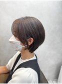 丸みショートボブ