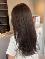 ロンドルピナス 小倉(Lond Lupinus) 縮毛矯正/ワンホンレイヤー/ミルクティーブランド/ダークブルー