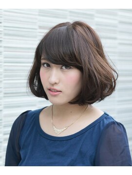 アース 小田原店(HAIR&MAKE EARTH) 知的あふれるしなやかボブ【EARTH小田原店】