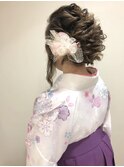 卒業式　ルーズ　ダウンスタイル