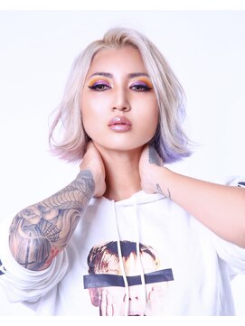 ゴーゴーヘアー(GOGO HAIR) プラチナアッシュヘアカラー