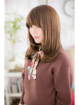 ミック ヘアアンドビューティー 大山店(miq  Hair&Beauty) 重めリッチ＊エレガントセミディb