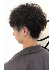 メンズパーマ お客さまstyle