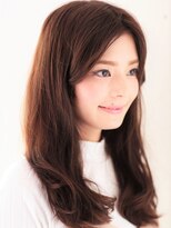 美白効果◎柔らかな質感のナチュラルロング　[銀座]