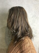 ヘアサロンエム 渋谷店(HAIR SALON M) 外ハネボブ/アッシュブラウン/ネオウルフ/デザインカラー