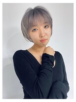 スティードトーキョー(Steed Tokyo)&nbsp;high tone"white lavender" × handsome short【Steed/立川】