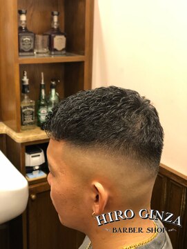 ヒロギンザバーバーショップ 新宿店(HIRO GINZA BARBER SHOP) 濡れパンショート！