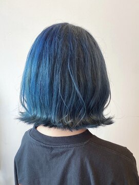 ジェイエルビー(JLB) 【JLB】外ハネ☆ネイビーカラー