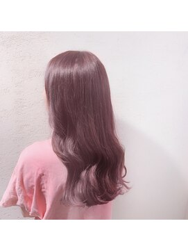 ヘアリゾートエーアイ 新宿西口店(hair resort Ai) ブリーチなしでできる★ピンクベージュ♪ 【Ai 新宿　西新宿】