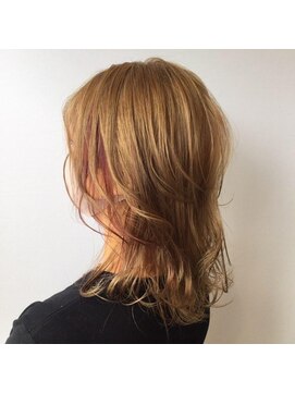 ニューヨークニューヨーク 海老江店(NYNY) インナーカラー×ピンク