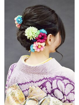 ベル(BELL) 成人式 髪型/メイク/振袖/着付け【BELL桜新町/用賀】