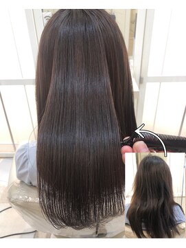 リメル 奥沢自由が丘店(Remel) カット×【髪質改善】酸性ストレート