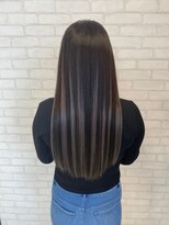 ビス ヘア アンド ビューティー 西新井店(Vis Hair＆Beauty) ヘルシースタイル/透明感抜群ナチュラルストレートロング/美髪