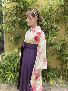 ネオリーブソラ 相模大野店(Neolive sola) 卒業式着物ヘア