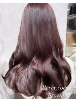 ヒップスデコ(Hip's deco)&nbsp;【春のかわいい新作】ベリーココアブラウン