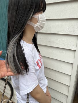 アプリ バイ リアン 浦和(appri by Rien) インナーホワイト/ミディアムヘア/ボブルフ/ベビーバング