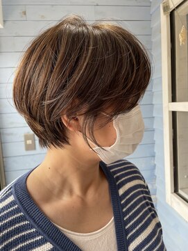 ヘアーサロン凛 丸みショート
