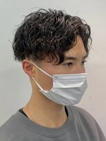 メンズヘアトーキョー 原宿(MEN'S HAIR TOKYO) スパイラルパーマ/ツーブロック/サイドパート