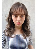 リークフー(Ree cu fuu)&nbsp;10代20代30代40代 外国人風セミロング　癖毛風パーマ2 藤沢