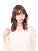チップタップ 中村橋店(tip top) 20代30代40代　ミディアム　韓国風　外ハネ