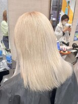 プライズ 池袋店(prize) ホワイトベージュハイトーンダブルカラーブリーチ池袋 4060