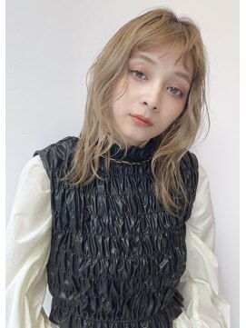 アンサム 経堂店(UNSOME) ハイトーン/ベージュ/ミルクティーベージュ/クリップアレンジ