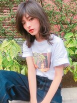 エムスラッシュ たまプラーザ(M.SLASH)&nbsp;■ウルフパーマラベージュくびれヘアM.SLASHたまプラーザ5-7★