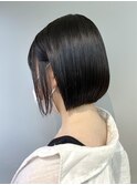 20代30代大人ボブ 前下がりボブ ナチュラルボブ