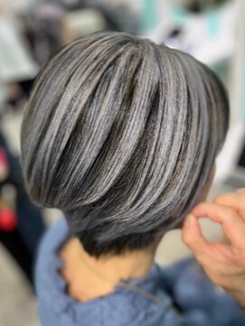 マティーナ ヘアー 池袋(Matina hair) 【白髪ぼかしバレイヤージュ】20代30代40代