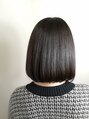 ヘアーアンドビューティーサロン ノン(NON) アッシュブラックで落ち着いた雰囲気に！髪質改善でサラサラに◎