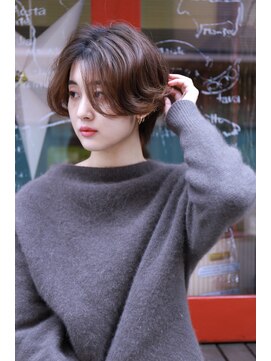 アイディール(:ideal) ショートヘア×ルーズなニュアンスパーマ☆