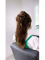 ロング×ヘアアレンジ