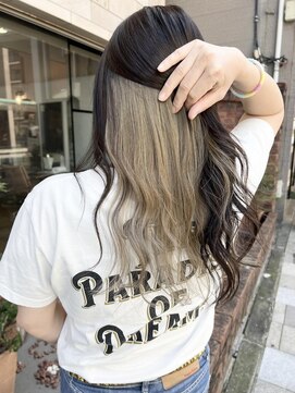 シアン 八王子店(SHIAN) インナーカラー×グレージュ