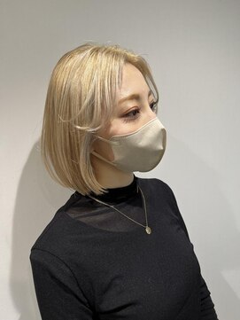 ステラバイケンジ(STELLA by KENJE) 姫カットカールセミディシアーカラー