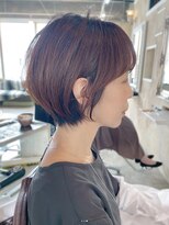 アトリエ エス atelier es HAIRDESIGN&nbsp;ショートヘア/ひし形シルエット/上品ショート/丸みシルエット