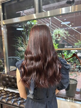 キュリオ(CURIO) 色落ちまでかわいい深みレッドカラー