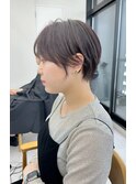 マッシュショート/大人ボブ/簡単スタイリング/くせ毛カット
