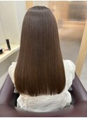 髪質改善ストレート 髪にドラマを