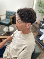 アークス(Ark'ss)&nbsp;ツーブロ波巻きパーマ