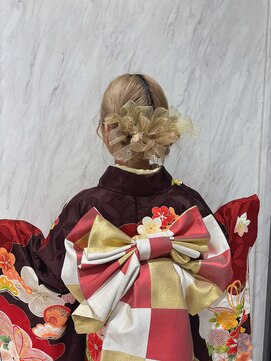 リーホリエ(Lee Horie) worm-Spring 着付け＋ヘアセット【MOMOKA】