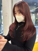 シティ(CITY) ツヤ髪ピンクベージュ×髪質改善トリートメント【CHICA】