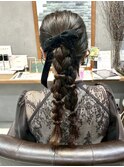 ALMO◎結婚式ヘアアレンジ【ツインテール】