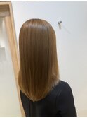 #透け感ロングレイヤー #ブリーチなしカラー #髪質改善 #天神