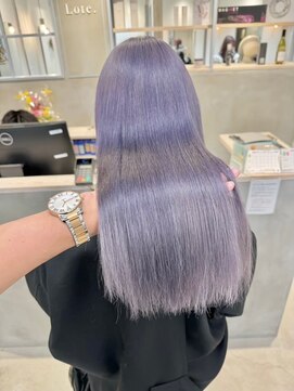 ロテ 名古屋 名駅店(Lote.) イメチェン/ホワイトブロンド/外ハネボブ/美髪/名古屋