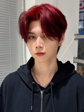 ノラ シブヤ(NORA) 【永田】ヨンジュン風レッドブラウン×韓国センターパート