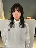 パーマ/パーマヘア/ロングパーマ/コテ巻き風パーマ/ウェーブヘア