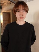 ノラジャーニー(NORA Journey)&nbsp;メンズボブウルフメンズミディアムレイヤーカットメンズウルフ